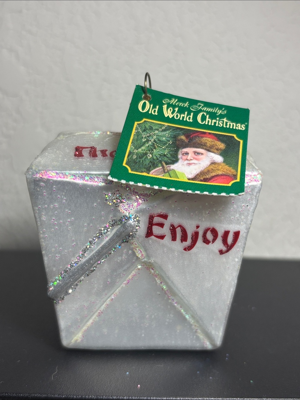 Old World Christmas - Chinese Take-Out Ornament